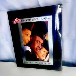 University of California Boalt Hall School of Law 4x6 Black Silver Picture Frame